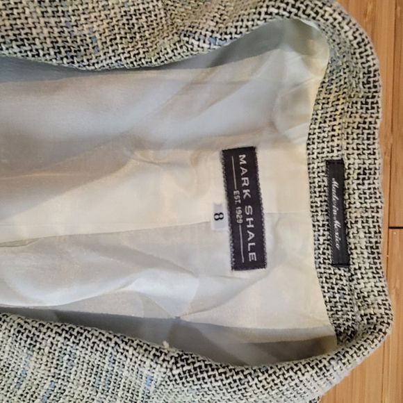 Vintiage Mark ShaleTweed Blazer Size 8 Material: Cotton, Silk, and linen - Picture 4 of 11